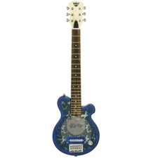 Pignose PGG-200PL BLPL Mini Electric Guitar Blue Paisley Built-in Amplifier