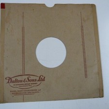 10" 78rpm gramophone record