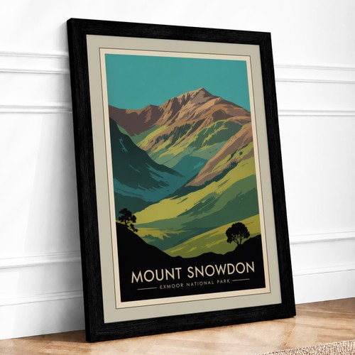 Postcard from snowdon vintage - from,