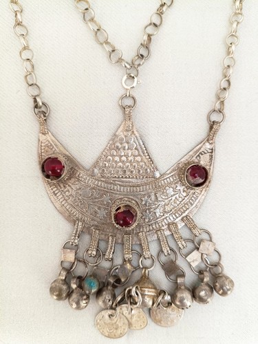 Vintage tribal kuchi necklace - vintage,