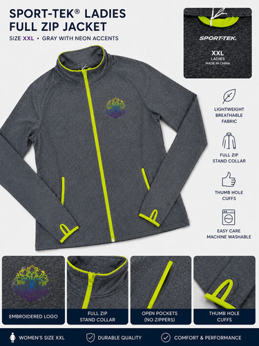 Sport tek women xxl gray - sport-tek,