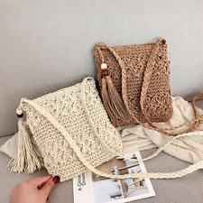 Summer Straw Bag Beach Bag