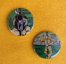 The Clash 2x Handmade 25mm Pin