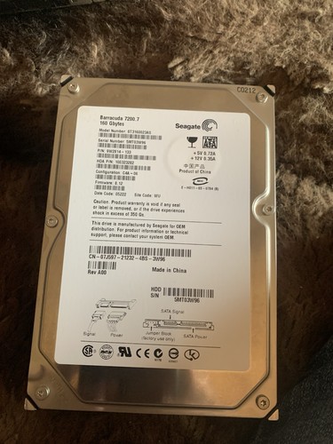 Seagate barracuda 160gb - seagate, 3.5''