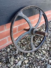Antique Cast Iron Wheelbarrow