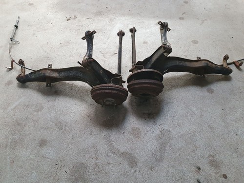 Rear axle 4x100 drum brake