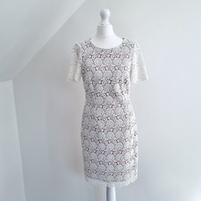 REISS Lace Shift Dress UK 8