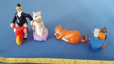 The Aristocats - full set of 4 McDonald's 1994 Happy Meal toys