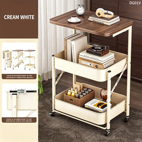 Tier storage trolley cart - storage,