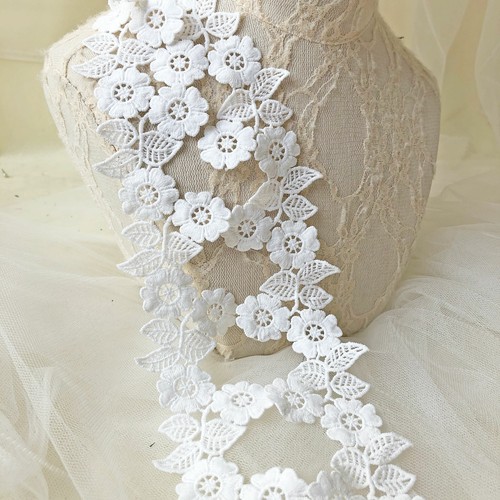 Flower lace ribbon floral - ribbon,