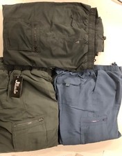 Mens Fleece Lined Winter Thermal Elasticated Work Trousers Cargo Combat Pants