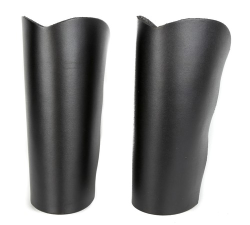 Leather gauntlet bracer - leather,