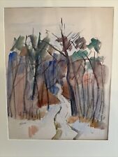 F. Besson Watercolour 