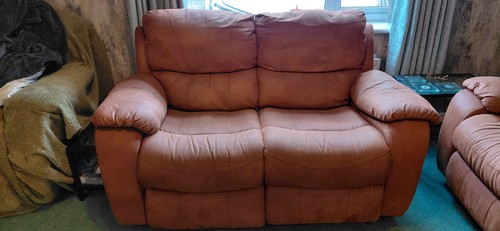Manual reclining sofa - reclining,