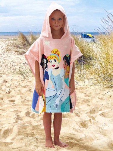 Disney princess hooded towel - disney,