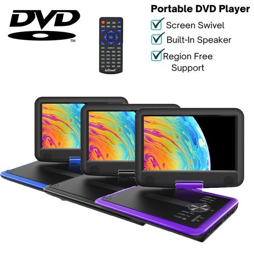 Portable lcd dvd - portable, 16:9