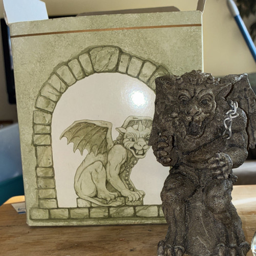 Gargoyle fantasy stone look - fantasy, stone-look