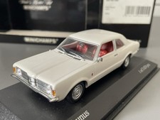 Minichamps 1:43 400 081300 Ford Taunus LHD 1970 in Diamond White - Superb!