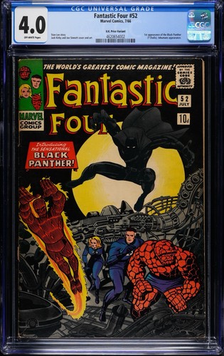 Fantastic four cgc - #52, off