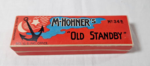 Vtg harmonica hohner s - harmonica, m.