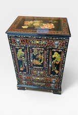 Vintage Chinoiserie Lacquer
