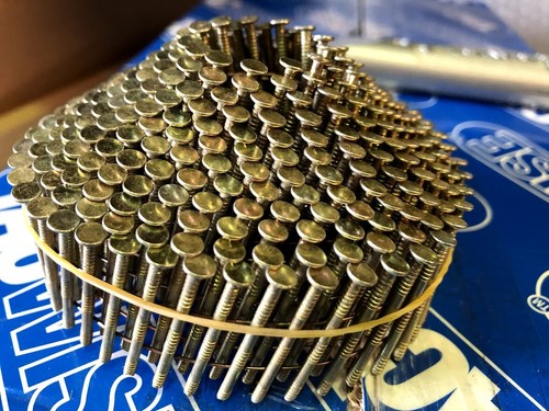 Wire collated coil - collated, nails