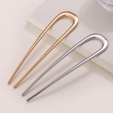 2x Hair Pin Stick U Shaped