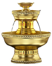 COCKTAIL GOLD FOUNTAIN PARTY