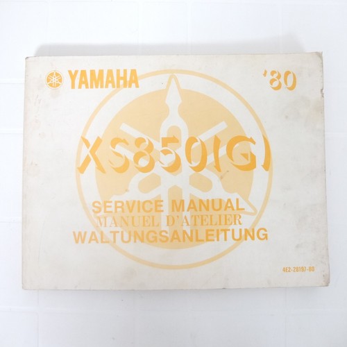 For yamaha 850 - yamaha, manual