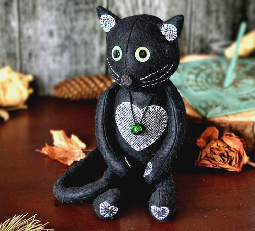 Cat doll soft toy sewing - cat,
