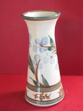 Highland Pottery Newtonmore Scotland Vase - Studio Pottery - Flowers