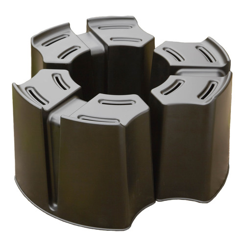 Multi piece black water butt - water,