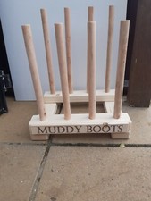 PERSONALISED welly rack