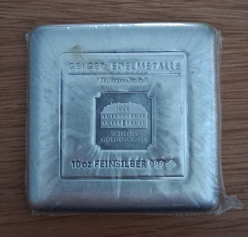 10oz silver geiger bar - 10oz,