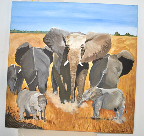 Oil painting canvas - oil,