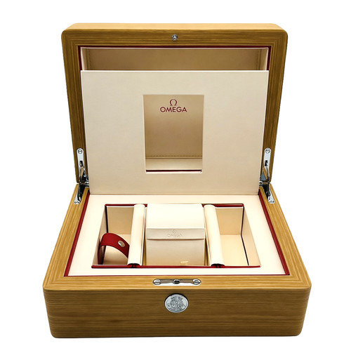 Omega beige matte inner watch - beige,