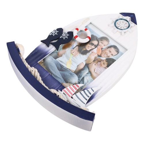Wooden picture frame nautical - wooden,