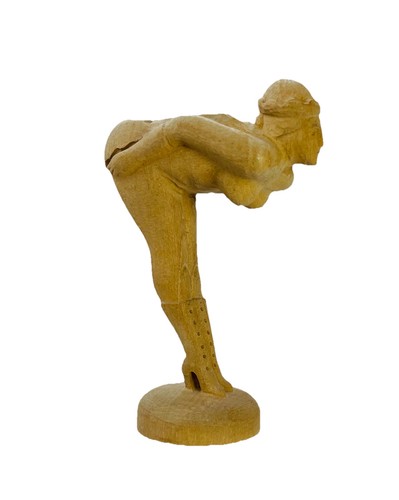 Vintage hand carved wooden - vintage,