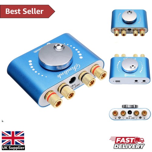 Aluminium bluetooth amplifier - aluminium,