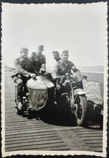 Four Wehrmacht soldiers on a