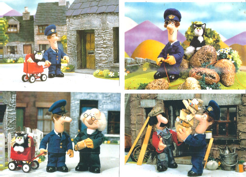 Postman pat and his black - pat,
