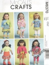 Pattern McCalls Doll Clothes