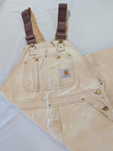 Carhartt overalls mens beige - overalls,