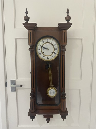 German made antique wall - german, clock