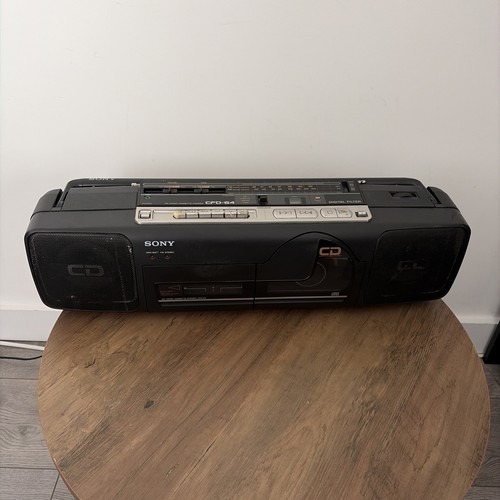 Sony cfd portable boombox - portable,
