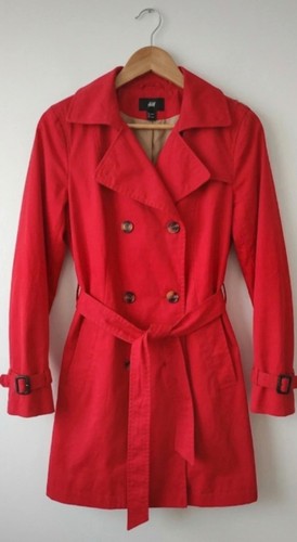 Ladies red coat light - by,