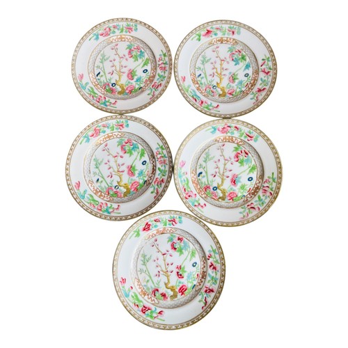 Set antique indian tree - of,