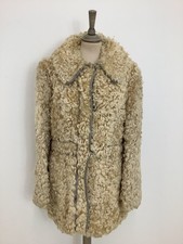 Vintage 70s Antartex coat lambskin jacket bohemian shearling overcoat #V2 @STM