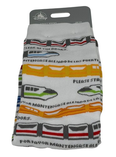Disney monorail socks - monorail,