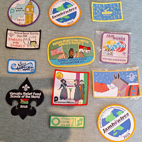 Scouting badges mixed bundle - scouting,